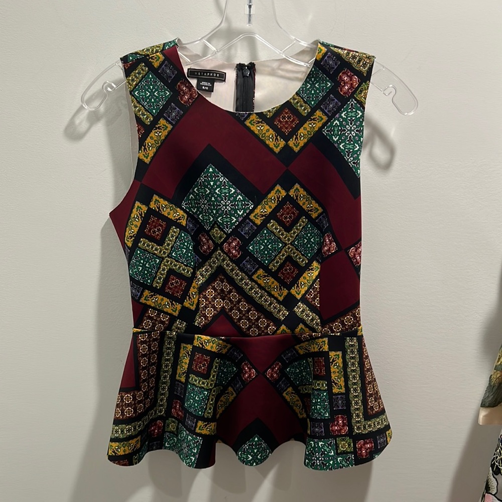 Metaphor, S/C dressy tank.